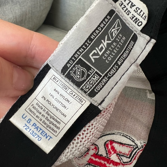 NJ Devils Baseball Hat - Picture 4 of 4